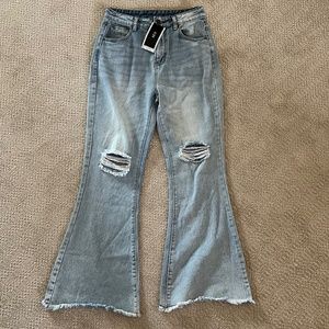 EM Brand Distressed Jeans New With Tags - Size S